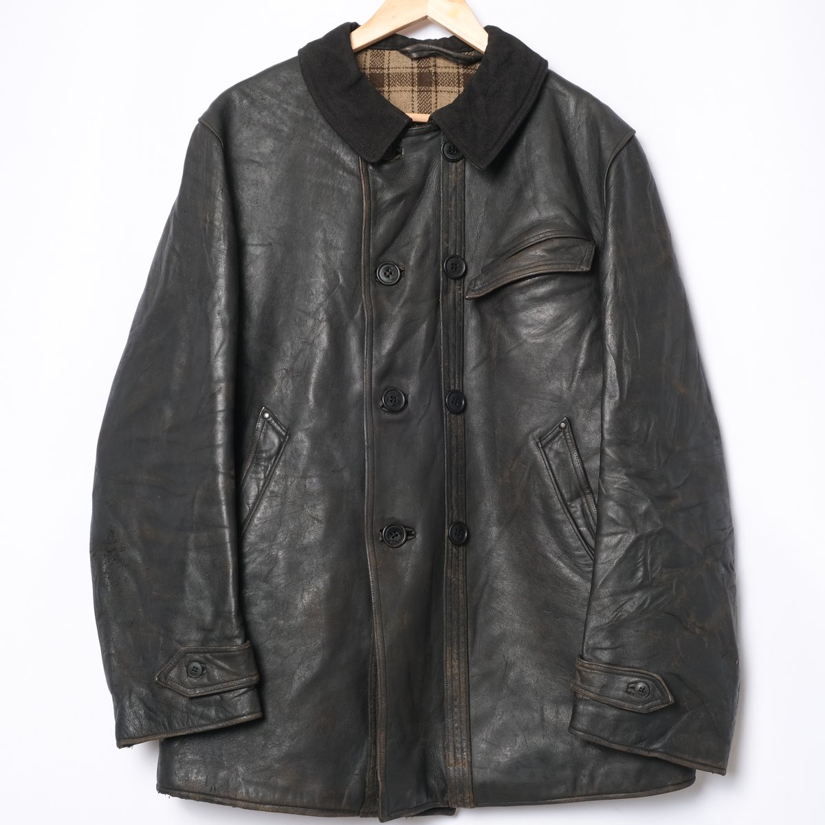50s 60s コルビジェジャケット　茶芯 50s60s corbusier jacket コルビジェジャケット 茶L