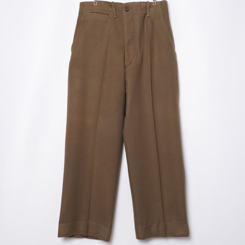 パンツ 40s us army m-43 wool trousers 貴重 良品 40s US Army M-43 FIELD TROUSERS WOOL 米軍実物 M-41
