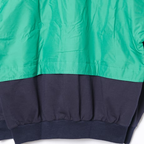 80s Vintage adidas Ventex Green × Navy Track Jacket Dead Stock (Made in France)