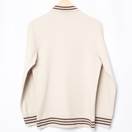 70-80s Vintage adidas Knit Jacket Beige