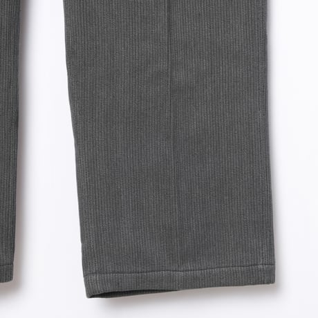 40-50s France Vintage Gray Cotton Pique Hunting Trousers Dead Stock