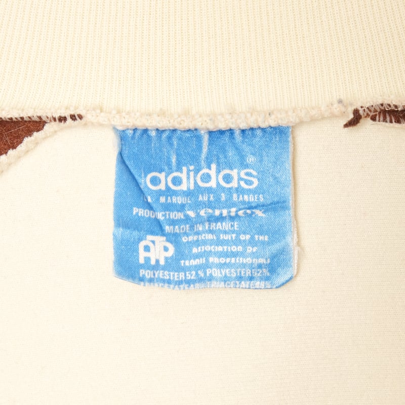70s Vintage adidas Ventex ATP Track Jacket Crea