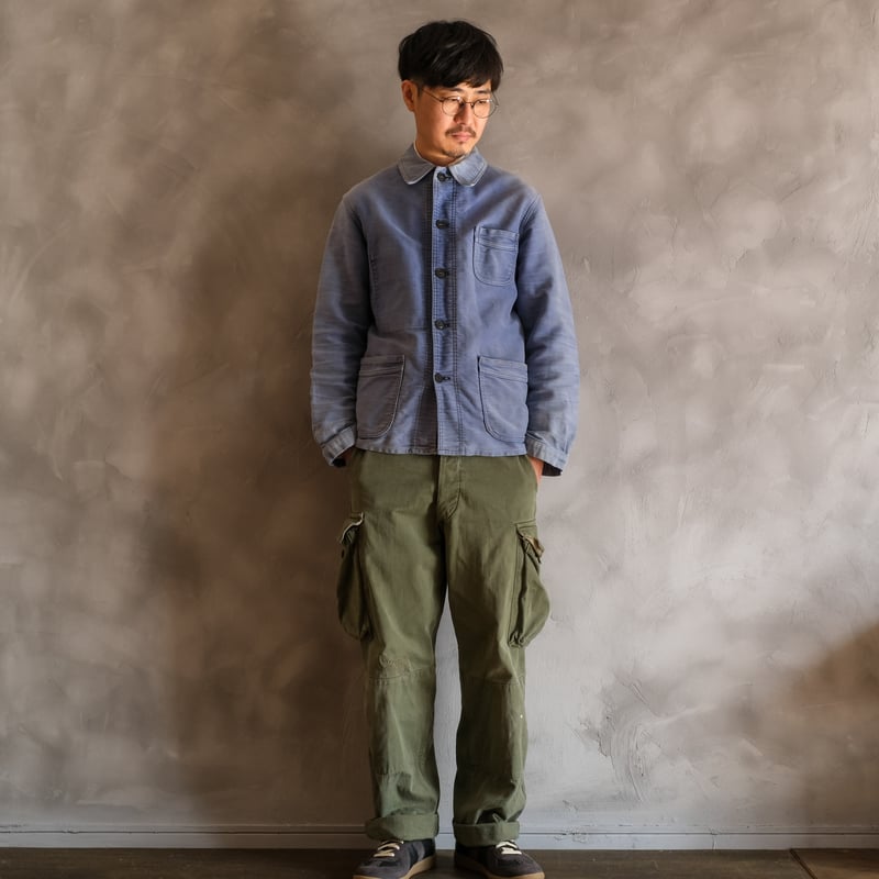 40-50s Le Mont St Michel Moleskin Jacket Size 4 40-50s Le Mont St Michel Moleskin Jacket Size 4