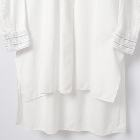 40-50s France Vintage ConChon Quinette NATTÉ Cotton Dress Shirt
