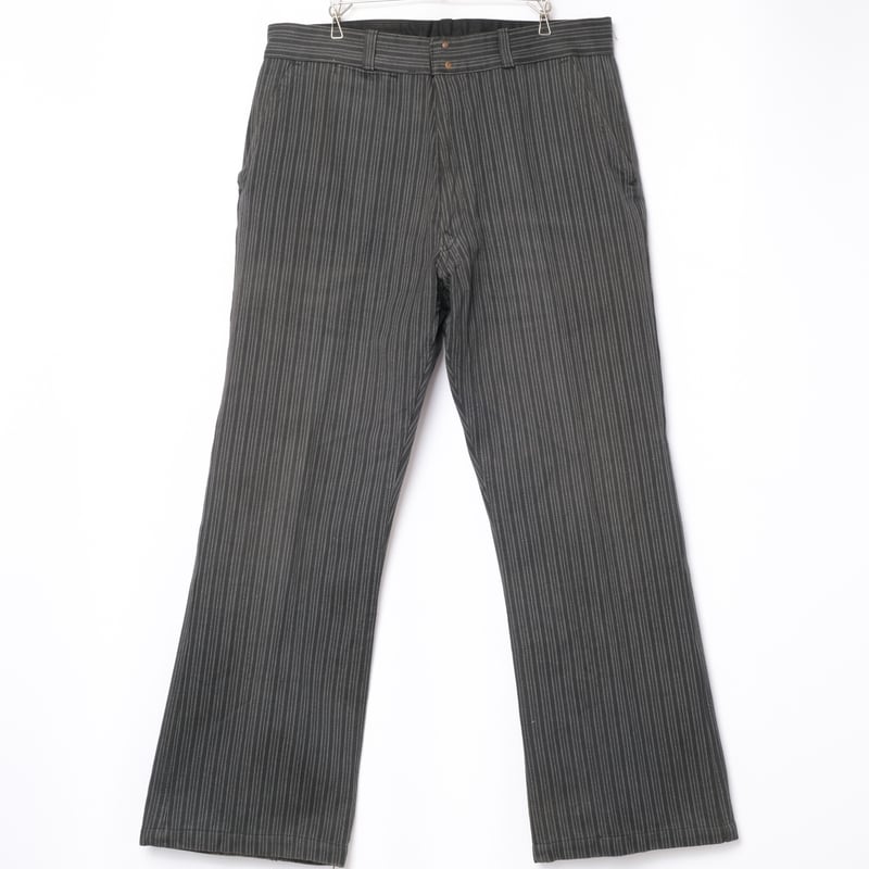 50-60s France Vintage BEAU-FORT Stripe Trousers 50-60s France Vintage BEAU-FORT Stripe Trousers