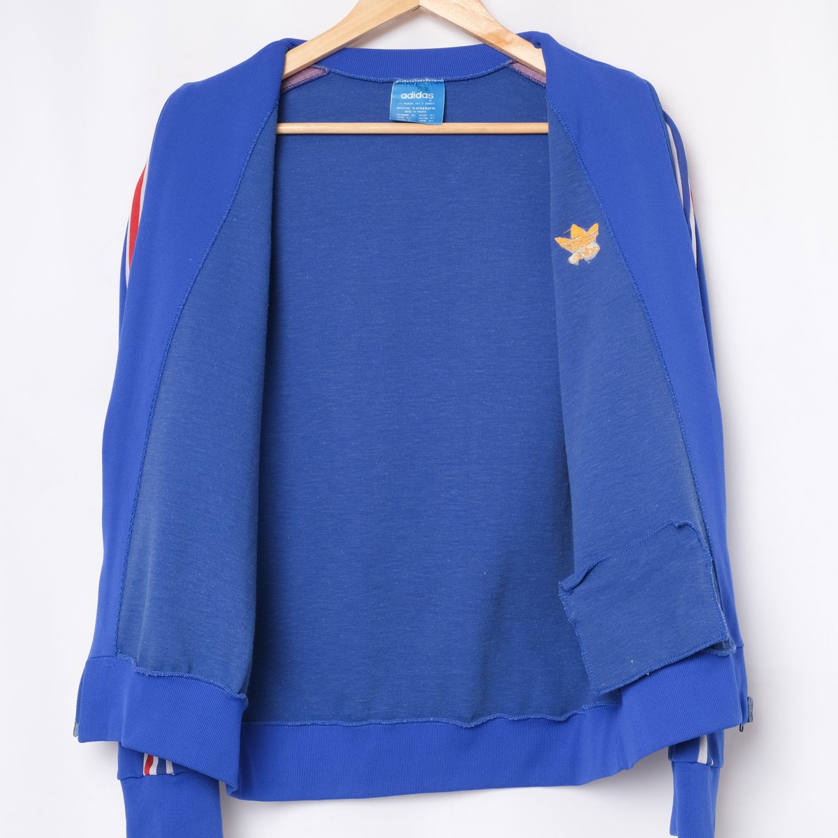 70s Vintage adidas Ventex Track Jacket Blue×Tri 70s Vintage adidas Ventex Track Jacket Blue×Tri