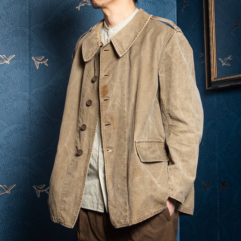 【1930s】M38 French Army\" Bourgeron Jacket original-1930s-french-army-m38