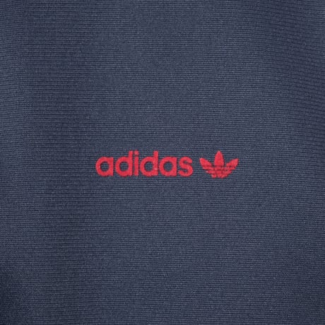 70-80s Vintage adidas Track Jacket Navy × Red (Made in France)