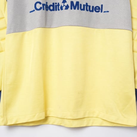 80s Vintage adidas Ventex Gole Keeper Game Shirt Crédit Mutuel (Made in France)