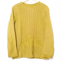50-60s France Vintage Hand Knit