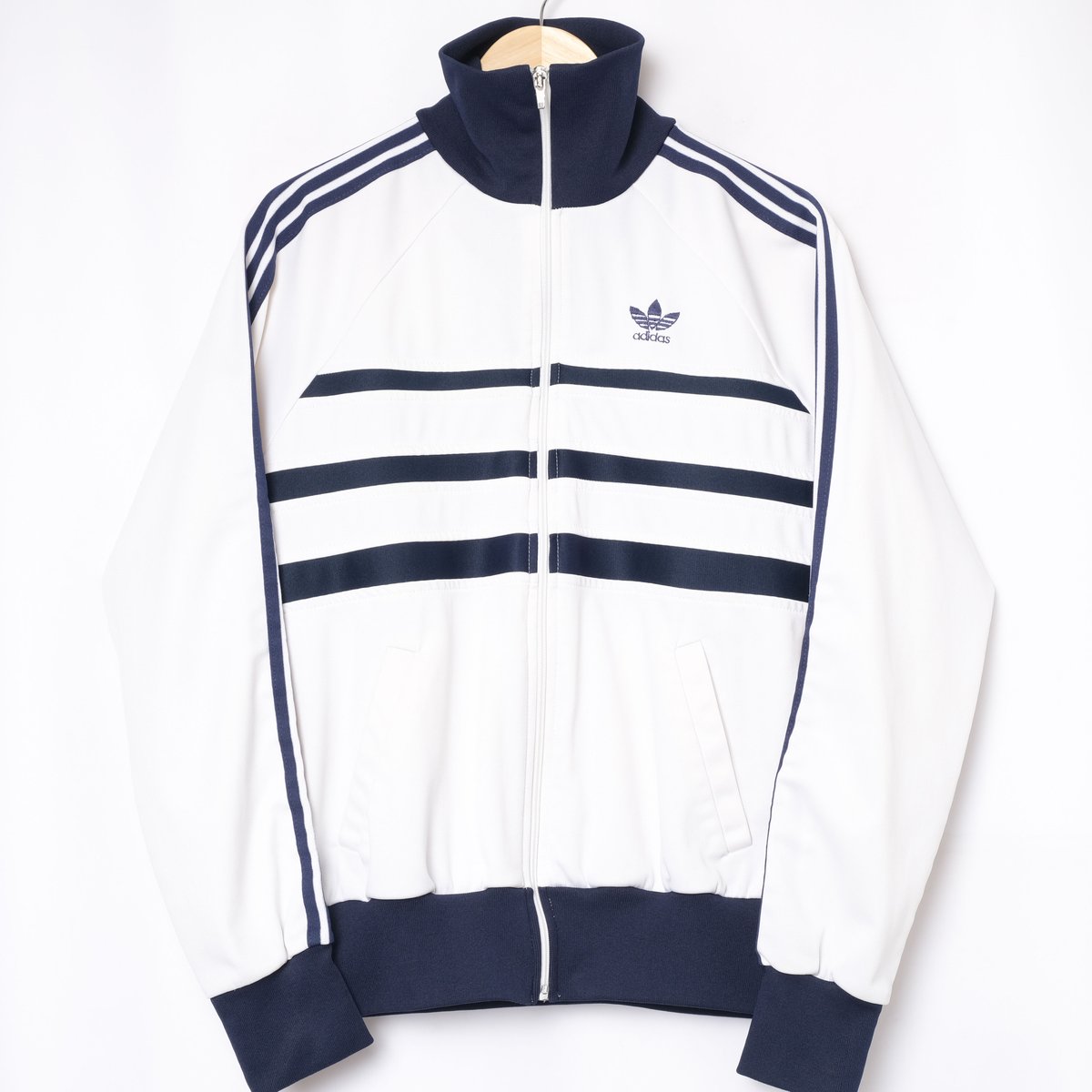 70-80s Vintage adidas Ventex Track Jacket Model