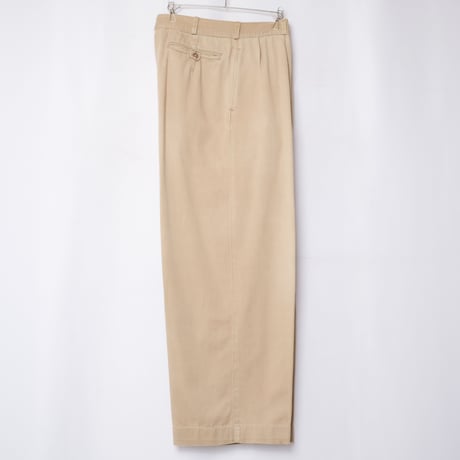 40s French Army FTEO Chino Trousers Size 88M(11)