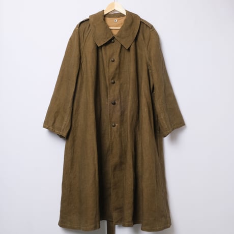 French Army M35 Motorcycle Coat  Linen  Size 2 Deadstock