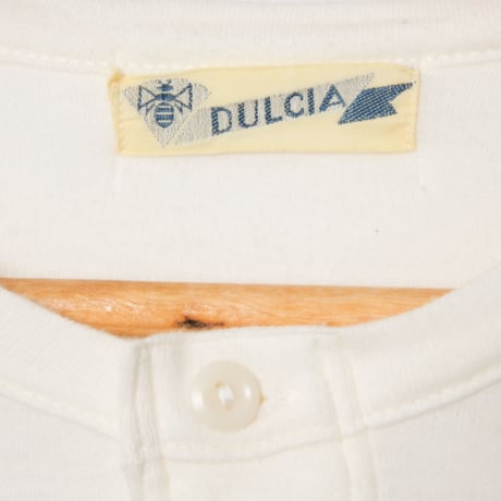 50-60s Euro Vintage  Dulcia Henry Neck Shirts Dead Stock 1