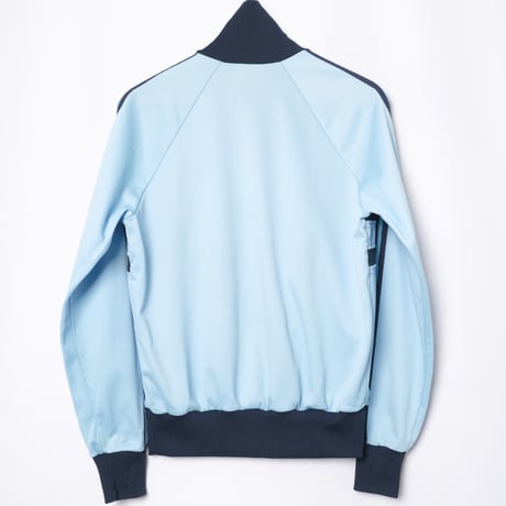 70-80s Vintage adidas Track Jacket Model  First Light Blue× Navy（Made in France)