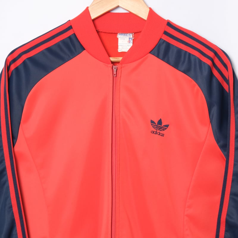 70-80s Vintage adidas Ventex ATP Red × Navy Tra