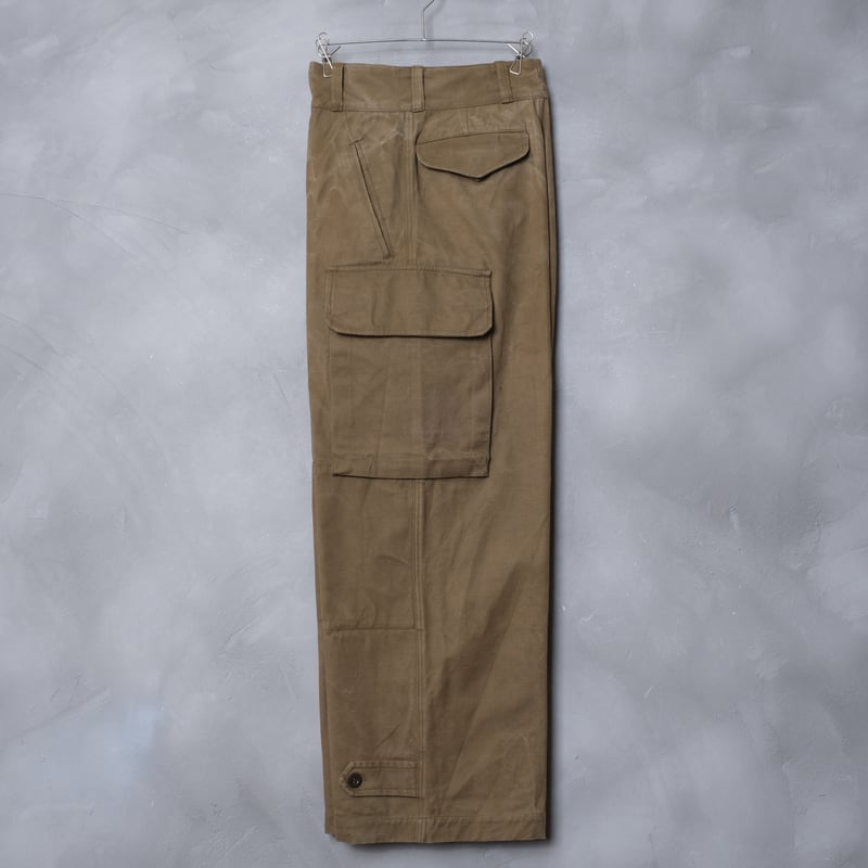 フランス軍　M47 前期　比翼タイプ　カーゴパンツ 50s vintage M-47前期 French Army フランス軍 実物 ミリタリー
