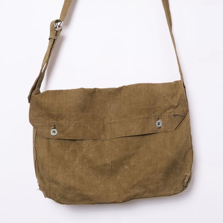40s French Army Bread Bag (Linen)  2