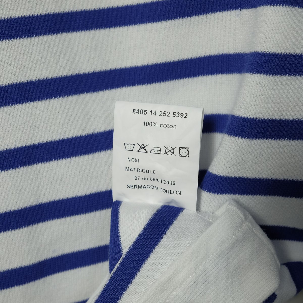 French Army Marine Nationale Basque Shirt Dead