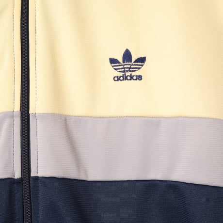 70-80s Vintage adidas Track Jacket Navy × Custard (Made in England)