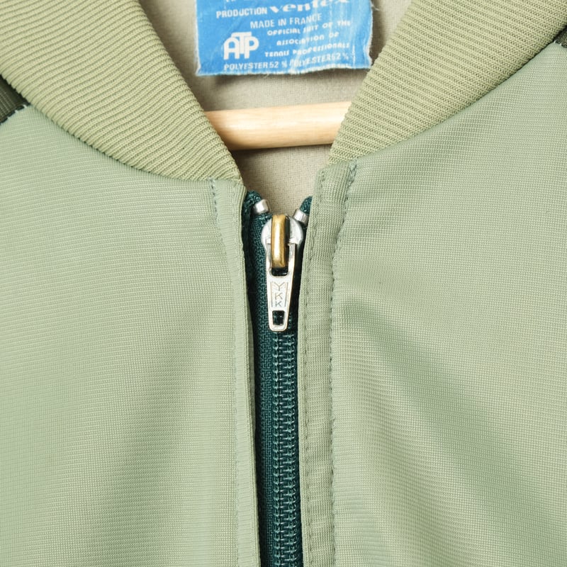 70s Vintage adidas Ventex ATP Moss Green × Smok
