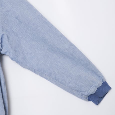 70-80s LACOSTE Reversible Cotton Blouson Light Blue（Made in France）