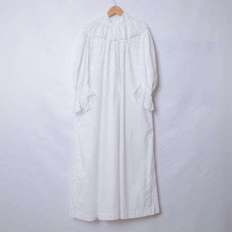 1900s French Cotton Night Dress 1