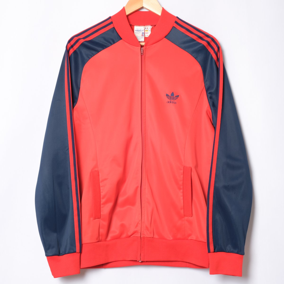 70-80s Vintage adidas Ventex ATP Red × Navy Tra