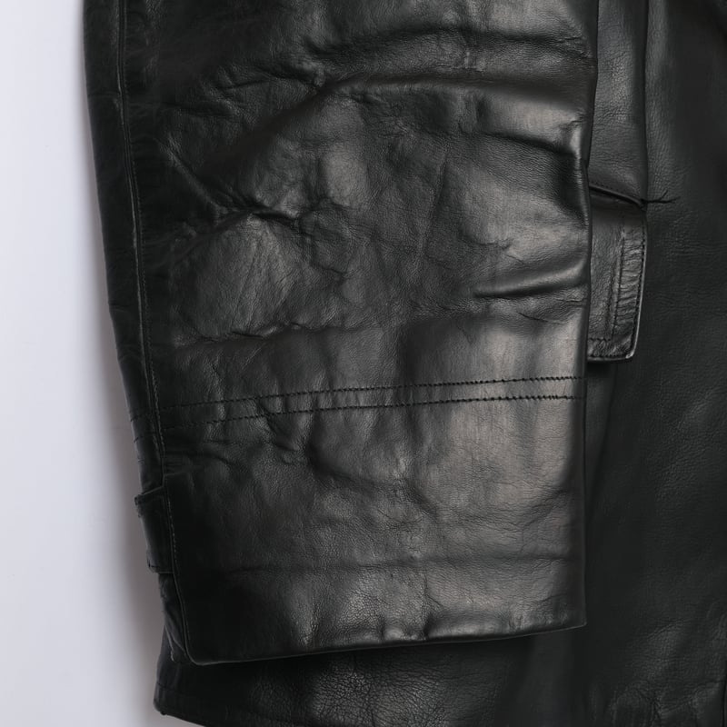 40s French Vintage Leather Jacket（Corbusier Ja