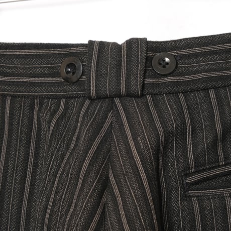 40-50s French Vintage  Dumont d'Urville Stripe Wool Trousers