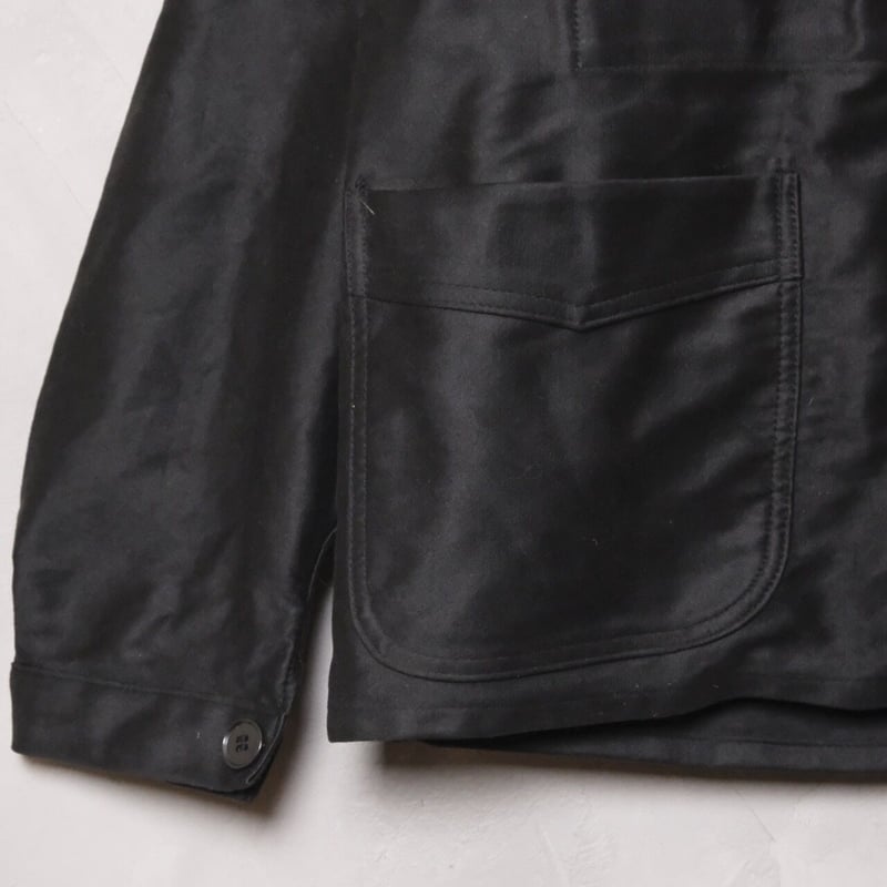 40-50s Le Mont St Michel Black Moleskin Jacket 40-50s Le Mont St Michel Black Moleskin Jacket