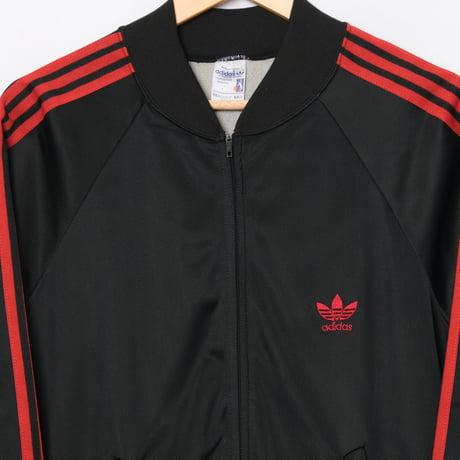 70-80s Vintage adidas VENTEX  ATP Black Track Jacket(Made in France)