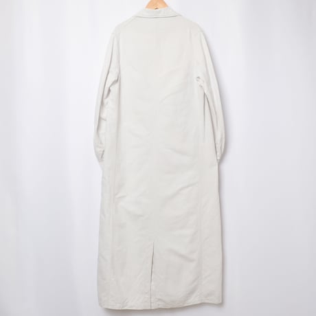 -30s  France Antique Linen Red Cross Hospital Coat