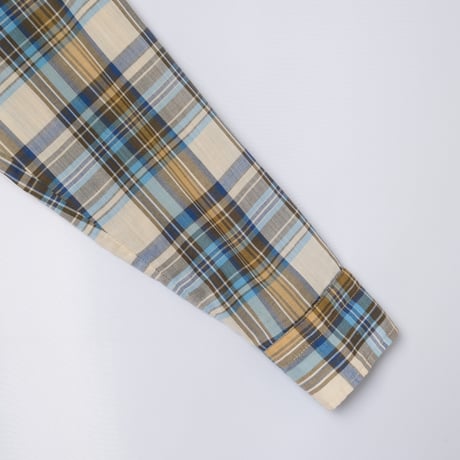 60-70s Poland Vintage Checked Shirt