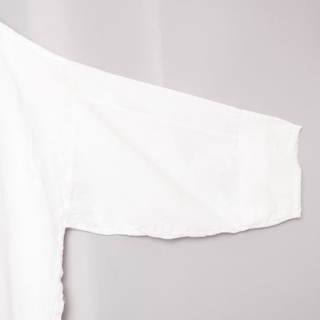 Early 1900s France  Antique Cotton Church Smock
