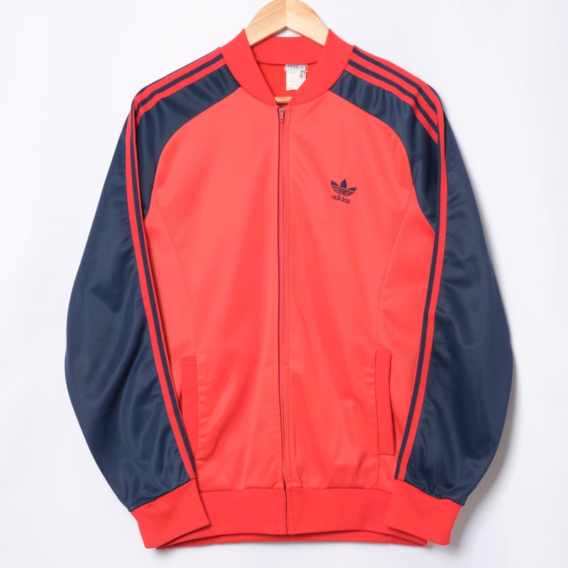 70-80s Vintage adidas Ventex ATP Red × Navy Tra