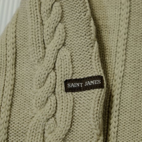 90s00s French Vintage Saint James Turtle Neck wool knit
