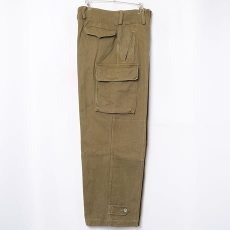 French Army M47 Trousers Early 比翼 Metal Button Size 13-4