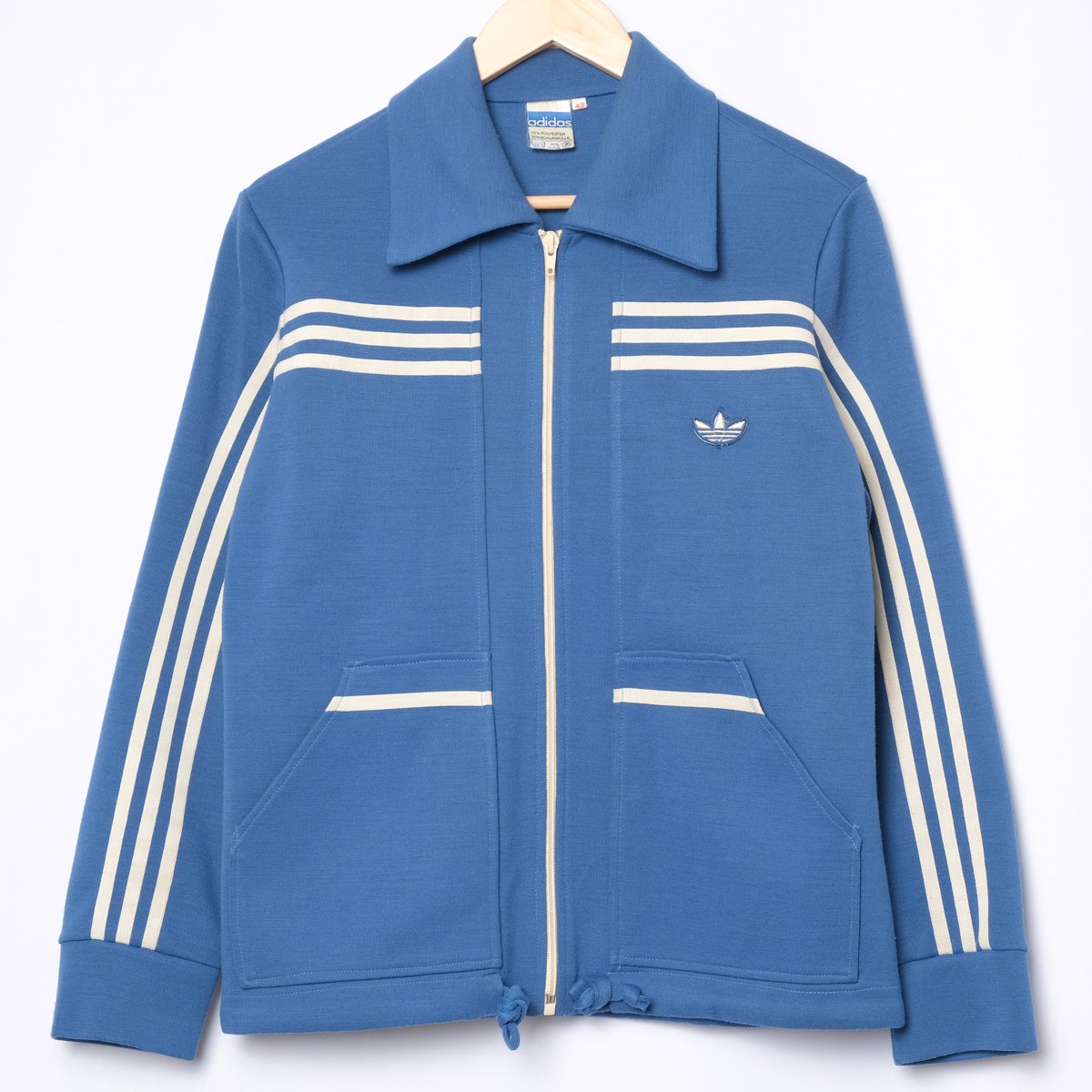 70-80s Vintage adidas Knit Jacket CLUB (Made in 70-80s Vintage adidas Knit Jacket CLUB (Made in