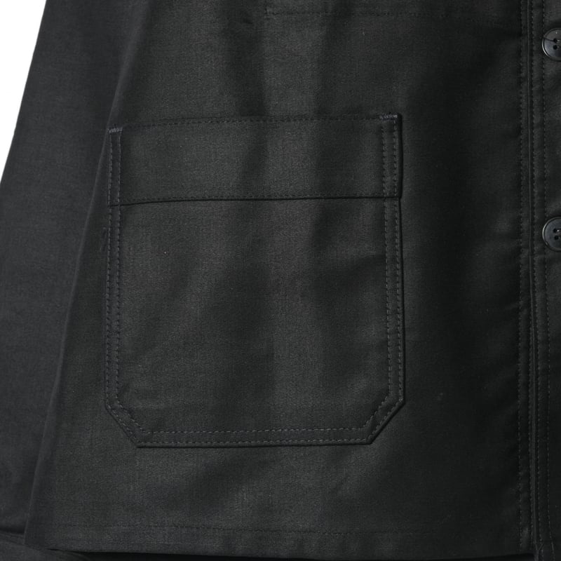 50s France Vintage Adolphe Lafont Black Moleski 50s France Vintage Adolphe Lafont Black Moleski