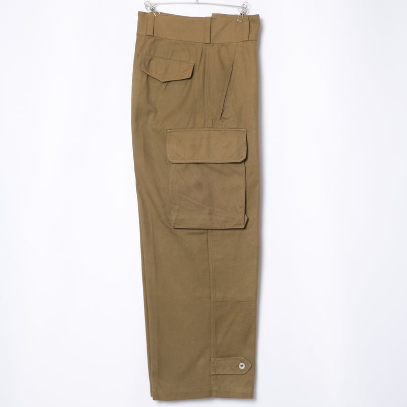 フランス軍 ビンテージ メカニック ボージョン パンツ M47 メタルボタン フランス軍 ビンテージ メカニック ボージョン パンツ M47