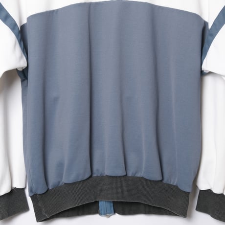 70-80s Vintage adidas Ventex Track Jacket Blue Gray × White (Made in France)
