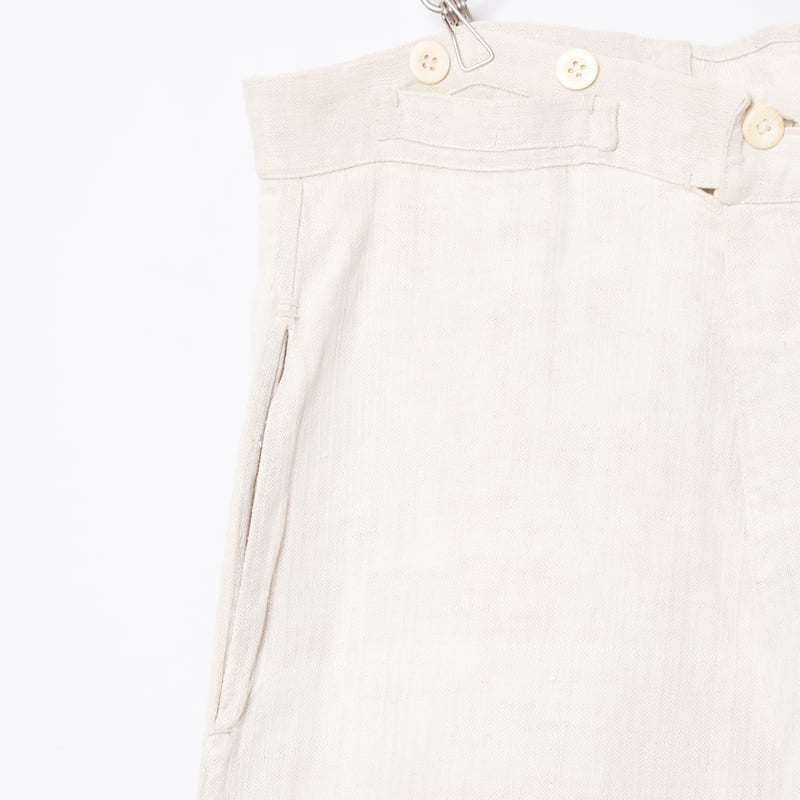 30s French Army Linen Linen Bourgeron Trousers