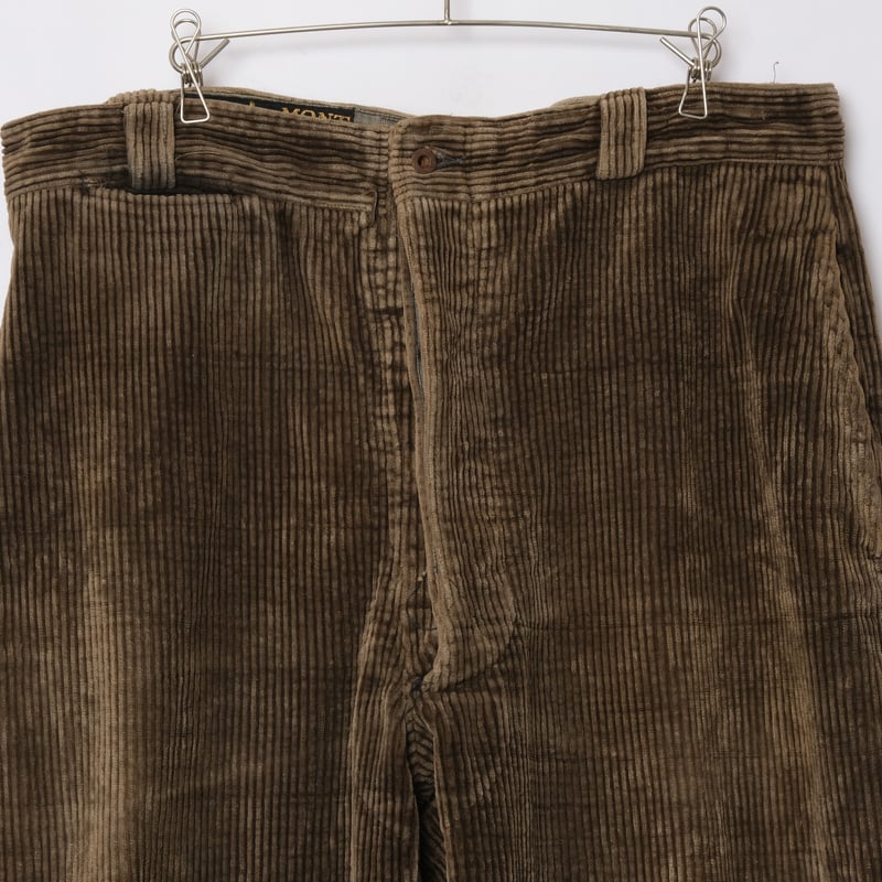 40s Le Mont St Michel Corduroy Trousers | Ugla