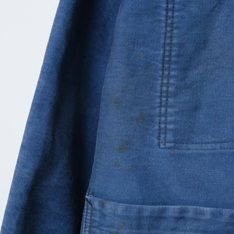 40-50s Blue Moleskin Jacket