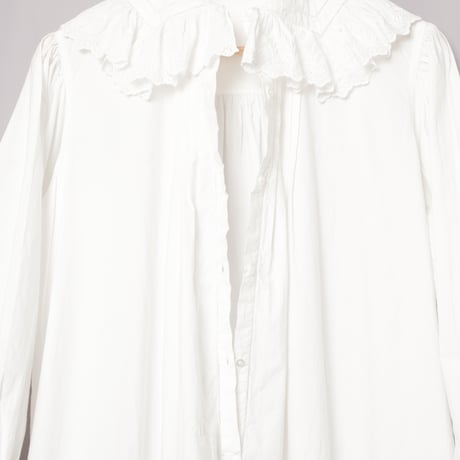 France Antique Cotton Night Dress 2