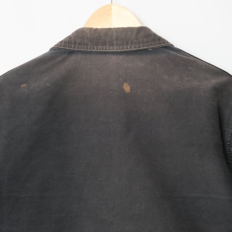 40-50s Le Mont St Michel Black Moleskin Jacket Size52