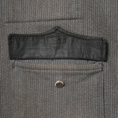40-50s France Vintage Dumont d'urville Cotton Pique Hunting Jacket