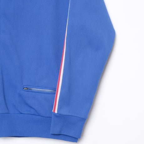 60s Vintage adidas Ventex Collarless Track Jacket Late World Mark France (Made in France)