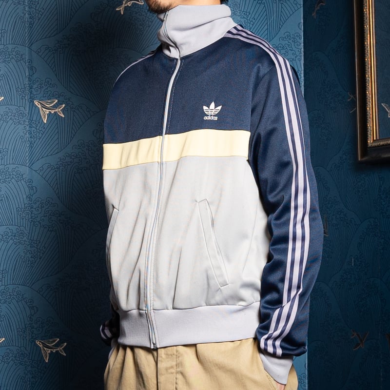 70-80s Vintage adidas Ventex Track Jacket Grey 70-80s Vintage adidas Ventex Track Jacket Grey